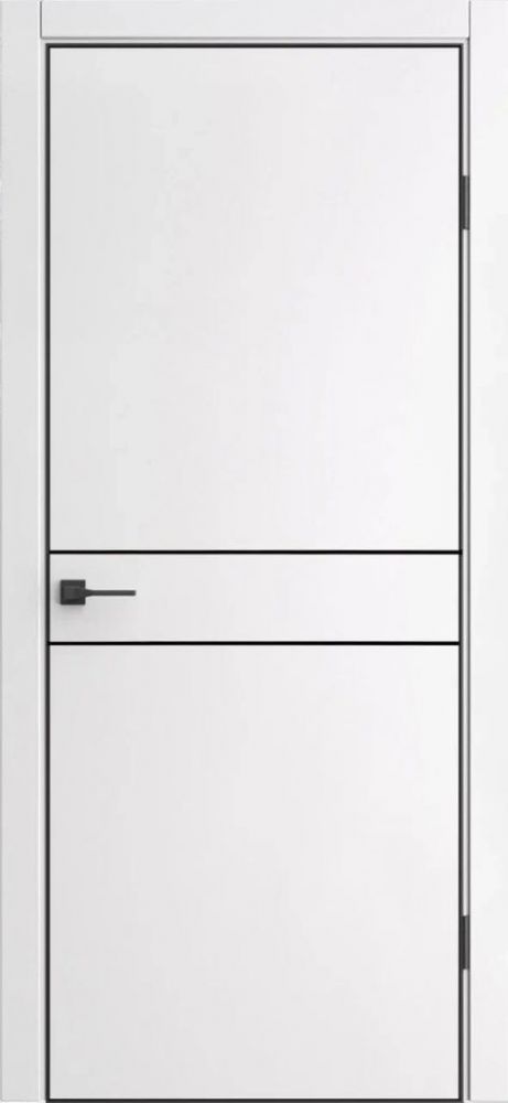 Межкомнатная дверь ДП-52 (Вайт пёрл, 900кс2000)